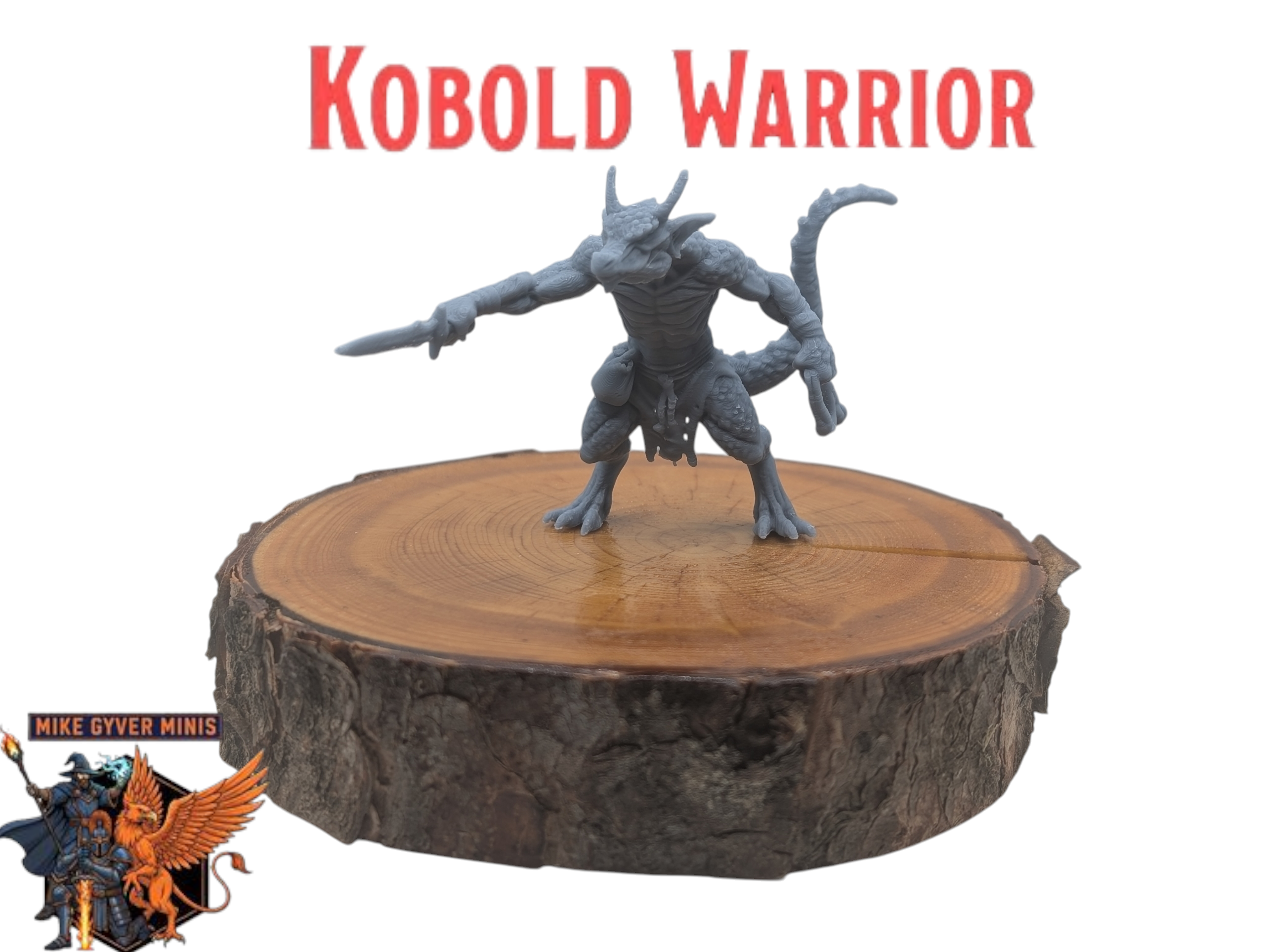 Kobold Warrior - MGM Print-Ready Mini