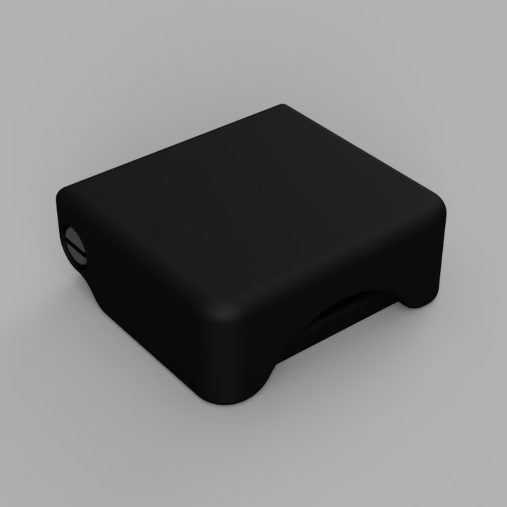 Protective Flip Cover for Push Button by mrusk Download free STL