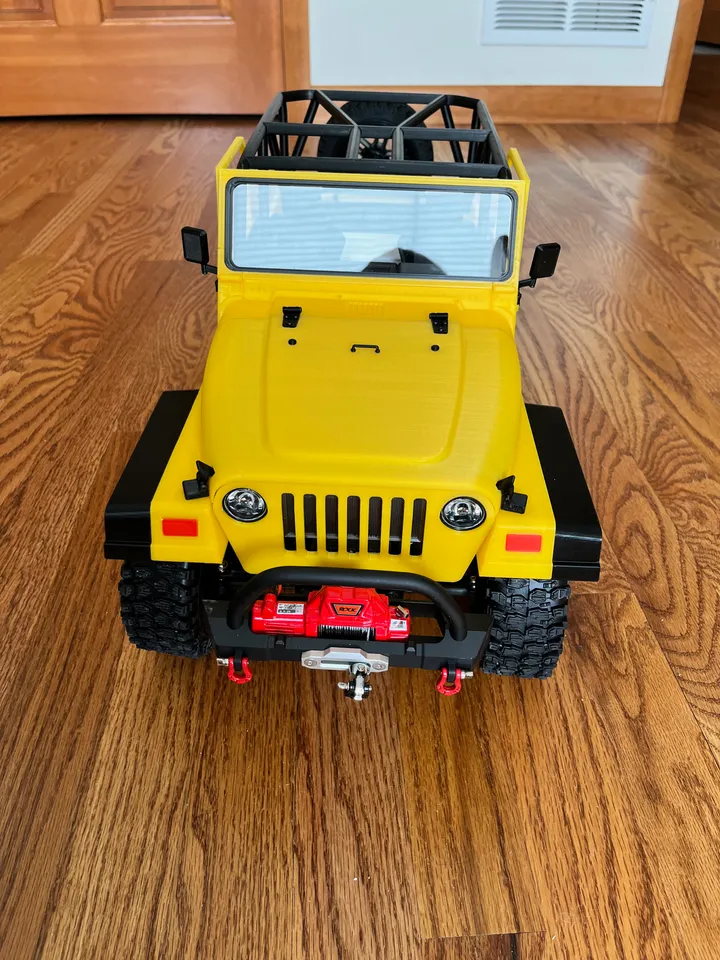Jeep TJ by bglasford1 | Download free STL model | Printables.com