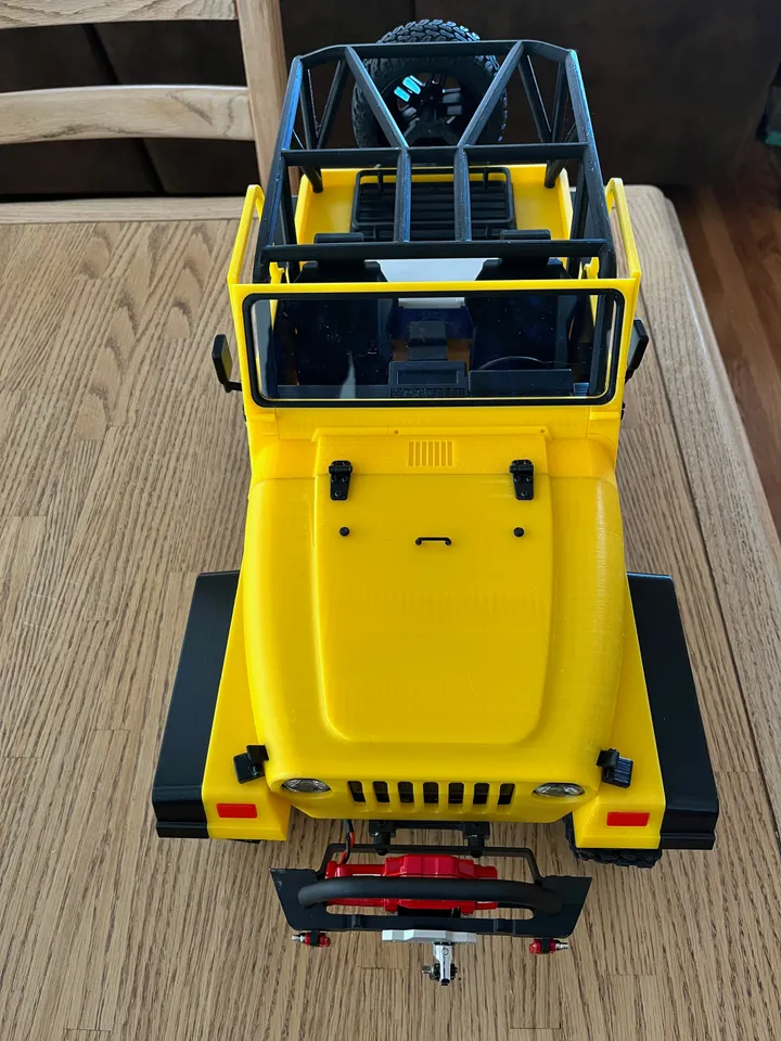 Jeep TJ by bglasford1 | Download free STL model | Printables.com