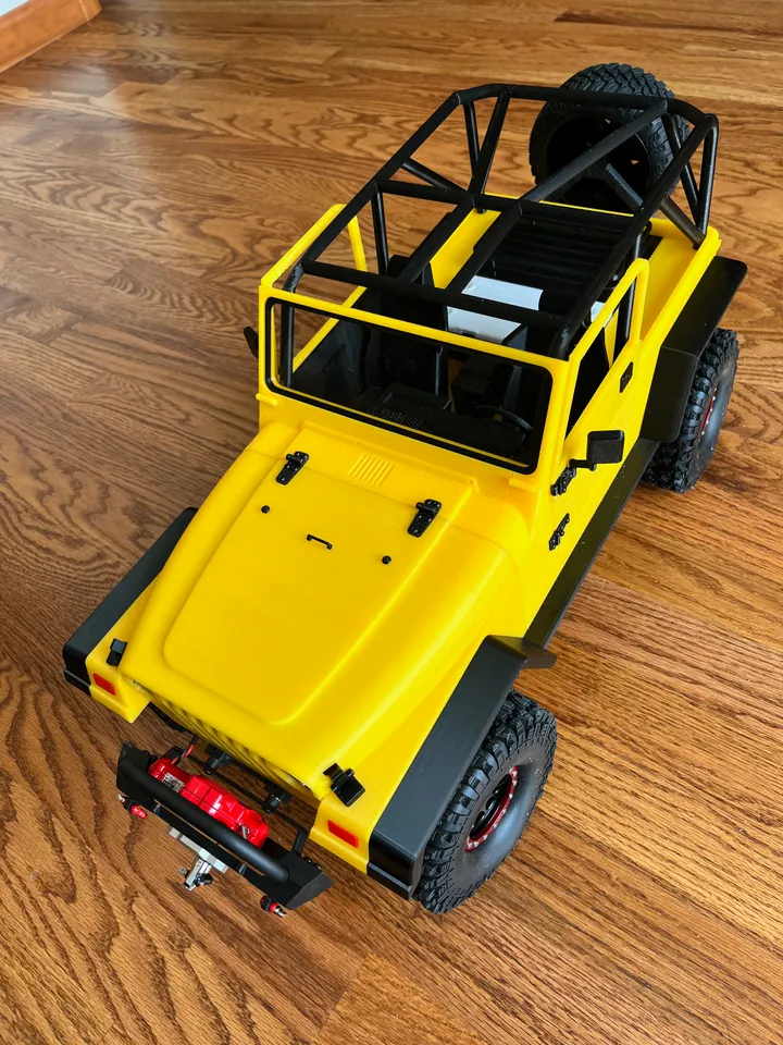 Jeep TJ by bglasford1 | Download free STL model | Printables.com
