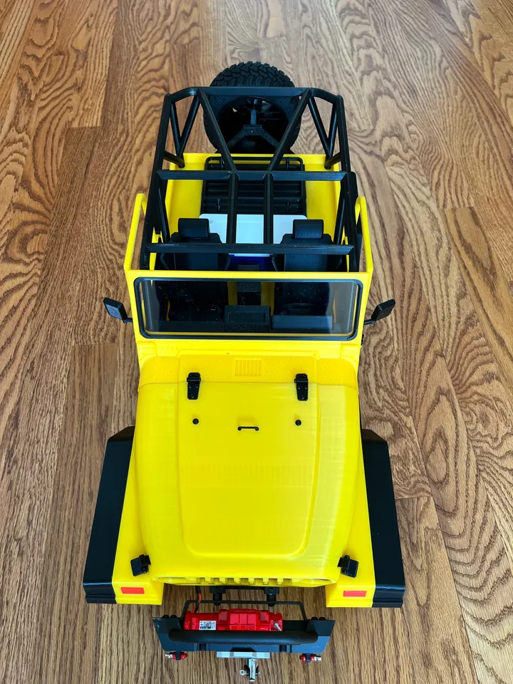 Jeep TJ by bglasford1 | Download free STL model | Printables.com