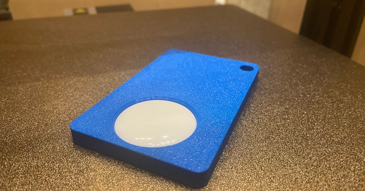 Airtag Wallet Card by NatroN Download free STL model