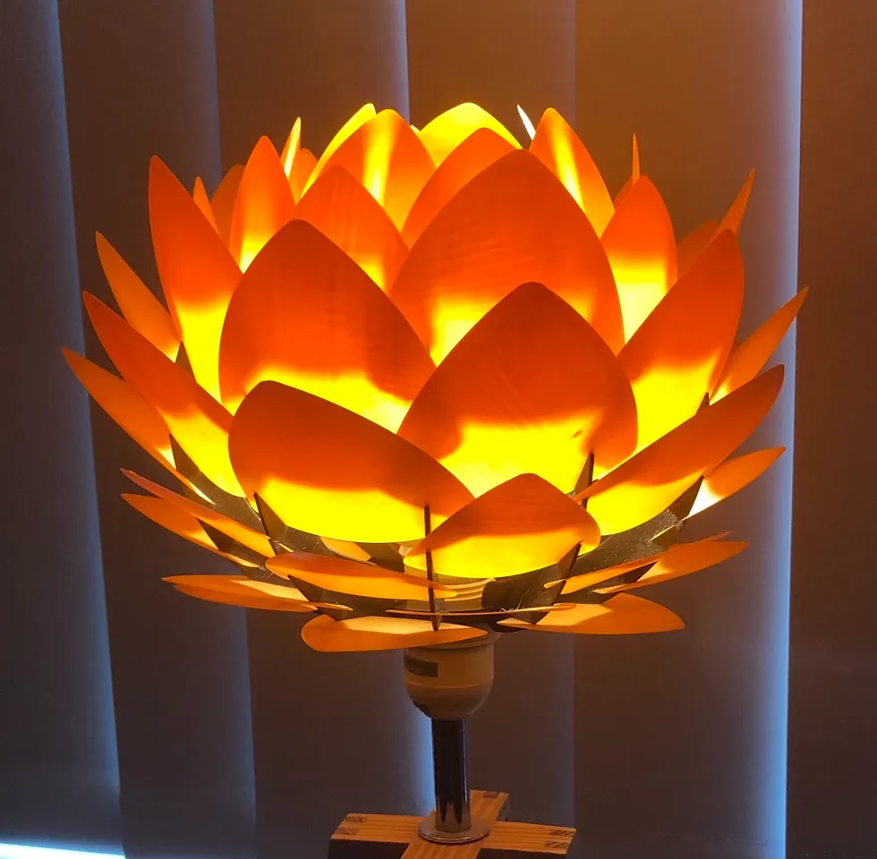Lotus Lamp by | Download free STL model | Printables.com