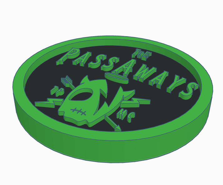 Theta Drop Passaway badge v.2