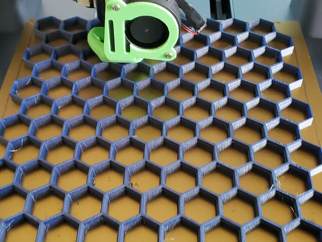 Honeycomb Storage Wall for 235mm^2 print bed