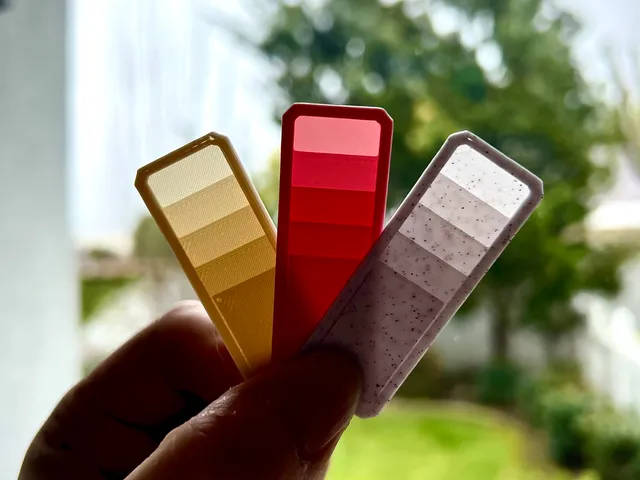 Altoid Tin Filament Swatch