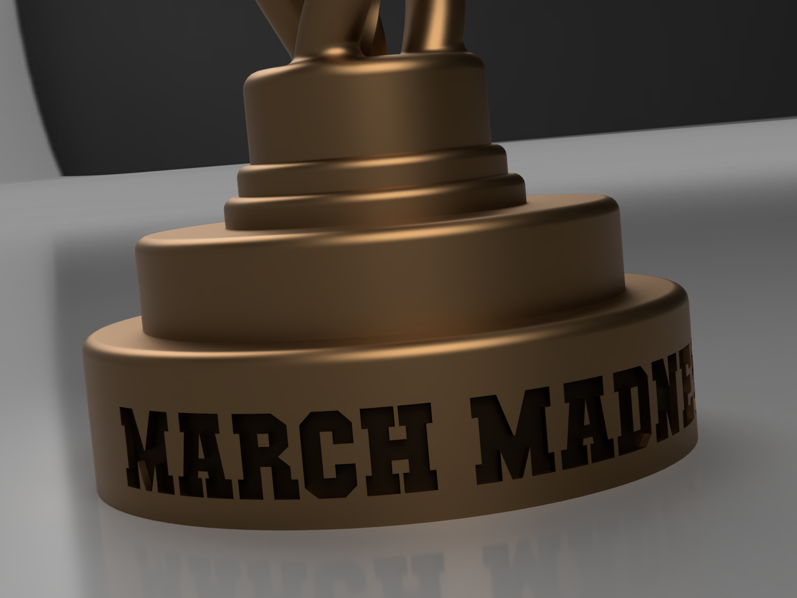 Basketball Trophy / March Madness by Splemsby | Download free STL model