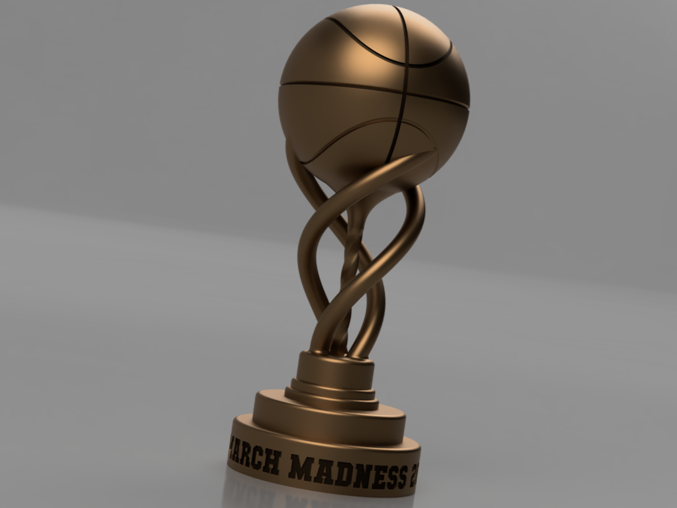 Basketball Trophy / March Madness by Splemsby | Download free STL model