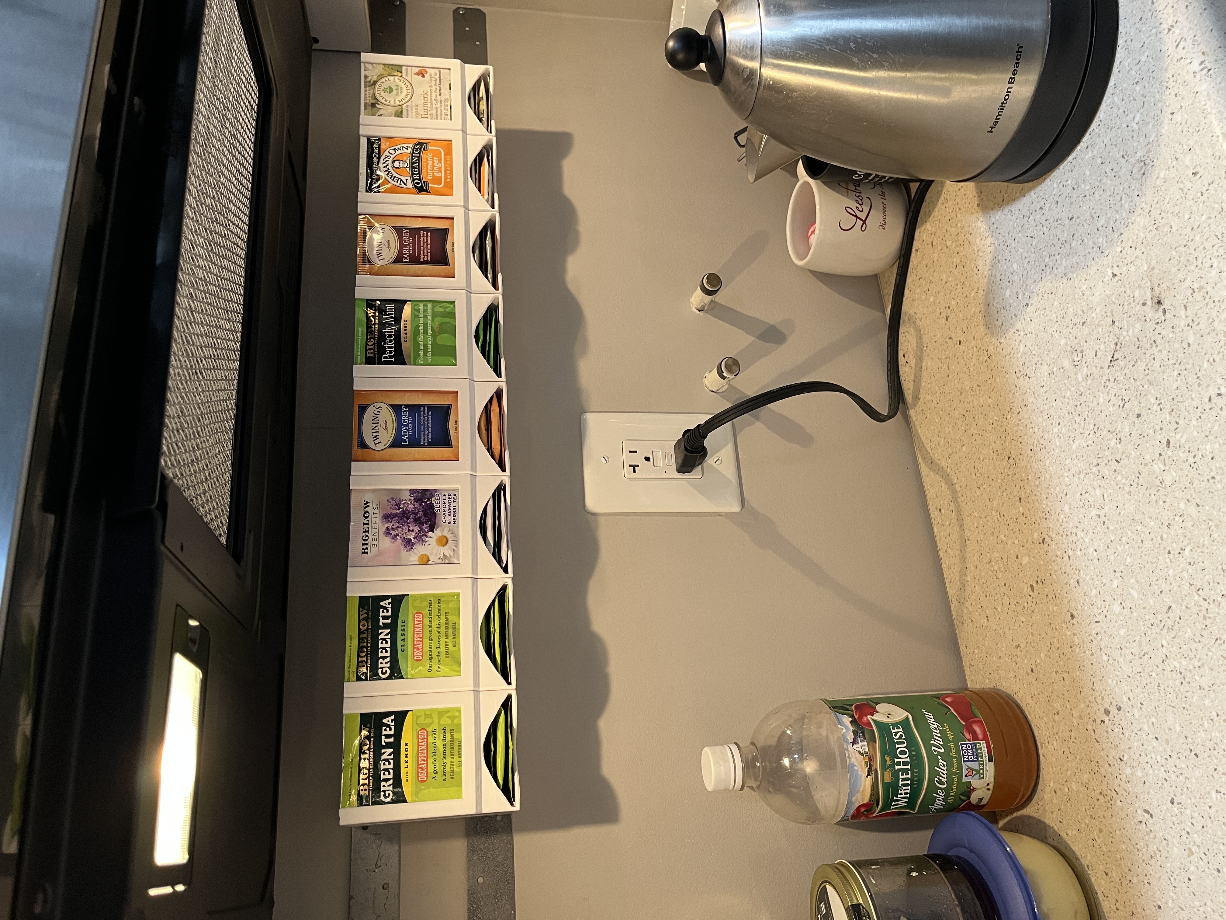 Tea bag dispenser 3D model thumbnail