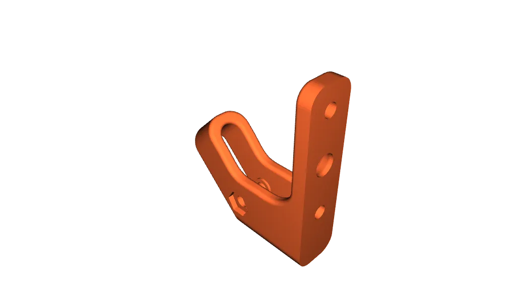 Simple Filament Guide with Roller by dimeman | Download free STL model ...