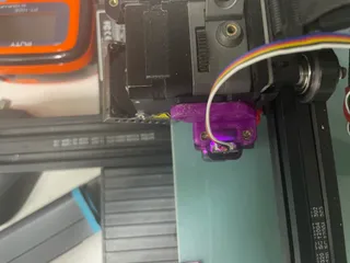 CR Touch Left Side Mount For Ender 3S1/S1 Pro by JHenley01