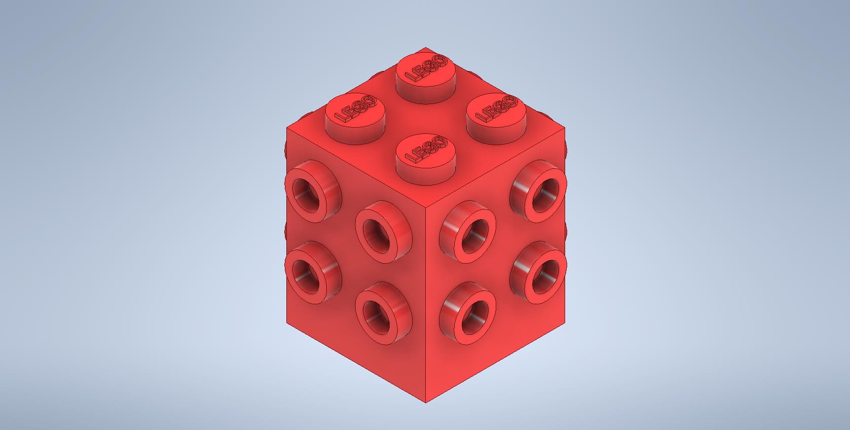 5sided LEGO BLOCK by Pavel Šichnárek Download free STL model