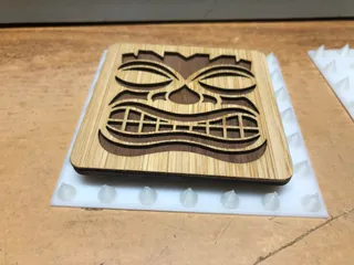 Coaster Drying Pointed Plate
