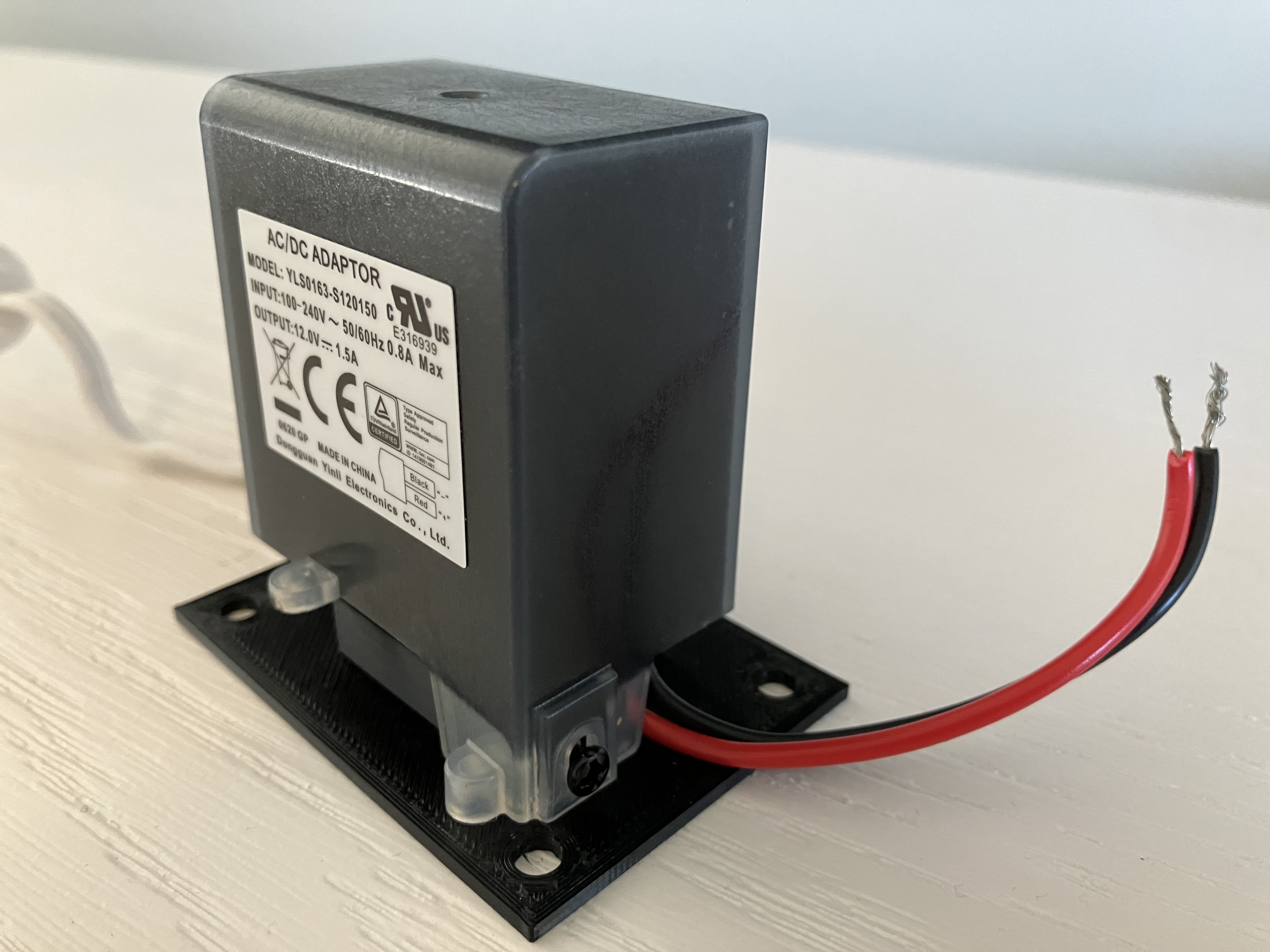 Mount for AC/DC adapter YLS0163-S120150