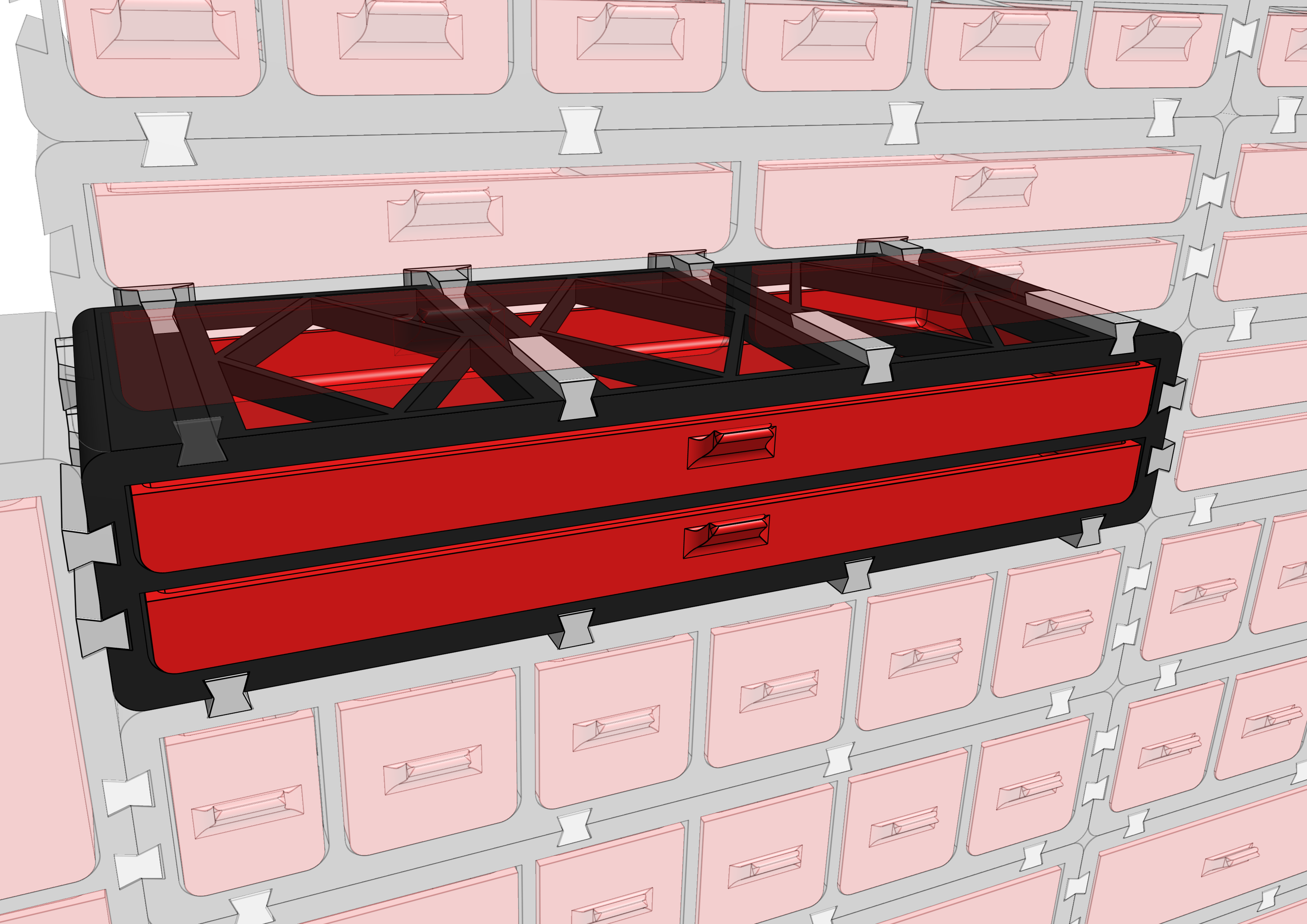 Miniatura 9 do modelo 3D Drawer System