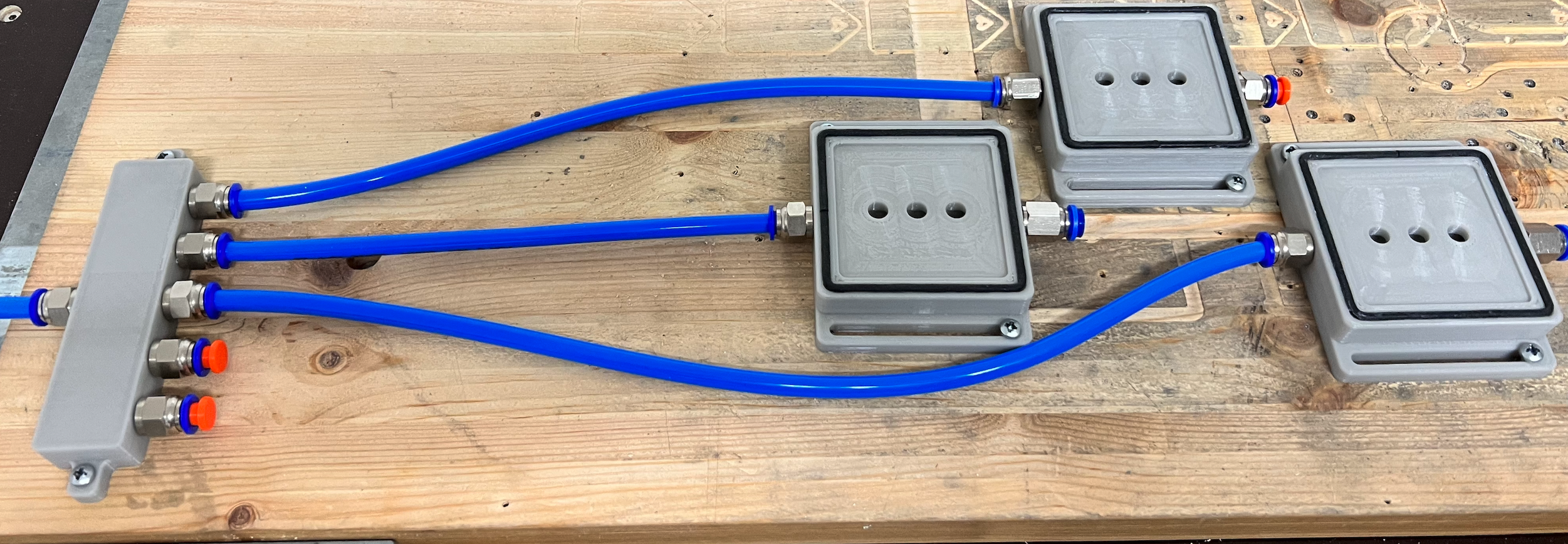 vacuum or compressed air distributor — miniatura 5