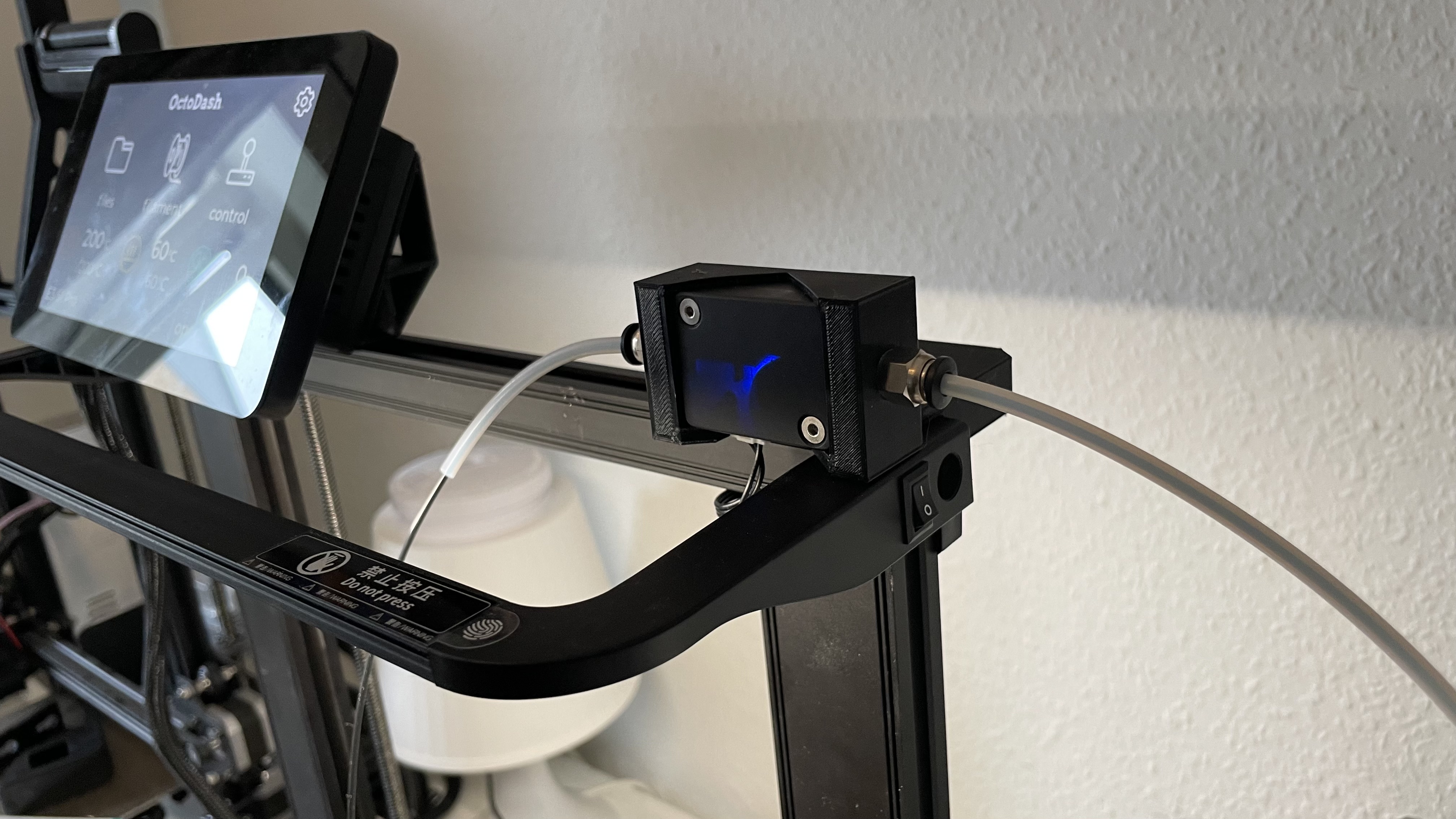Ender 3 S1 Pro Filament Sensor  Mount