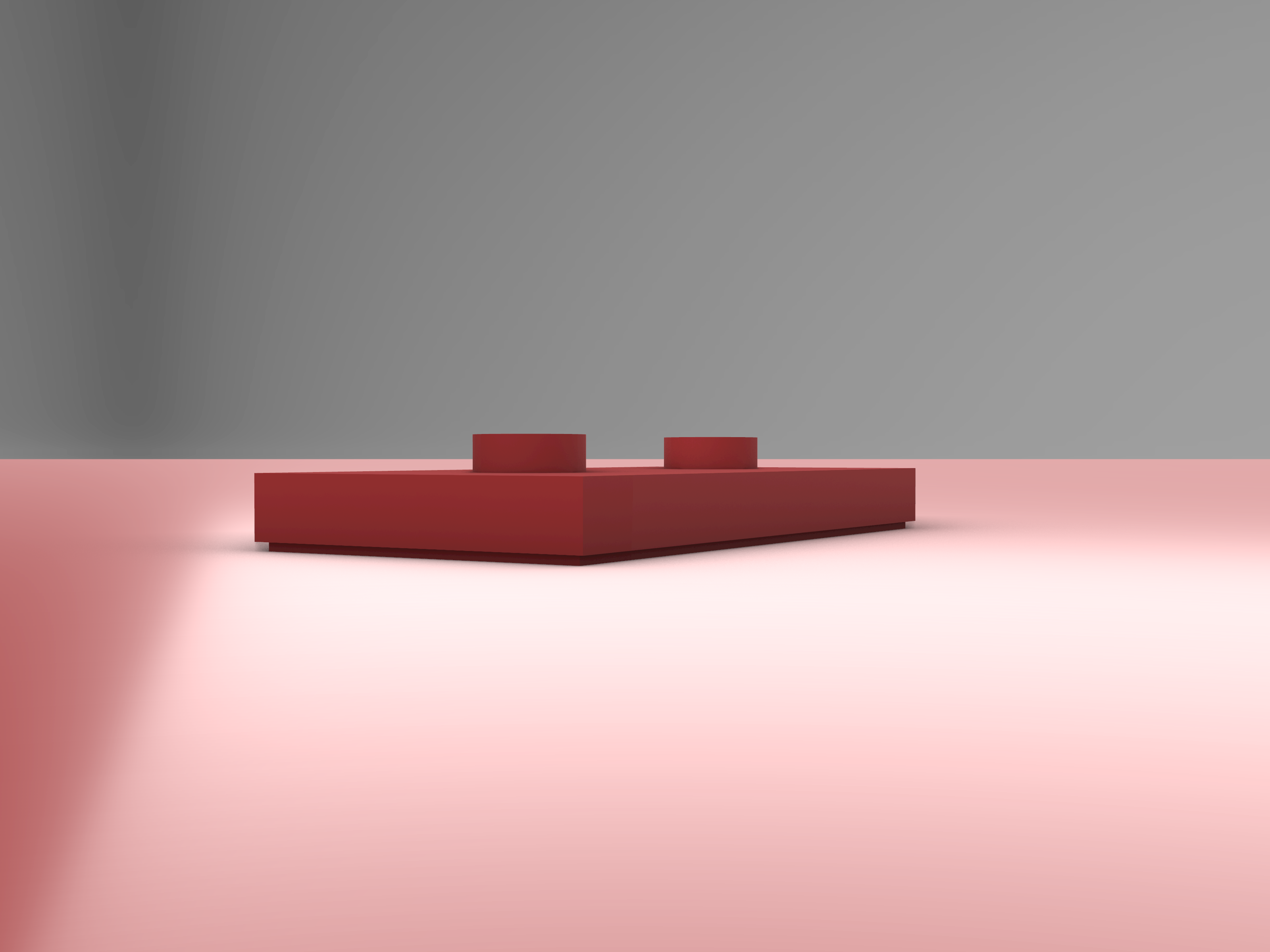 LEGO Jumper Plate 2X4 with 2 Knobs