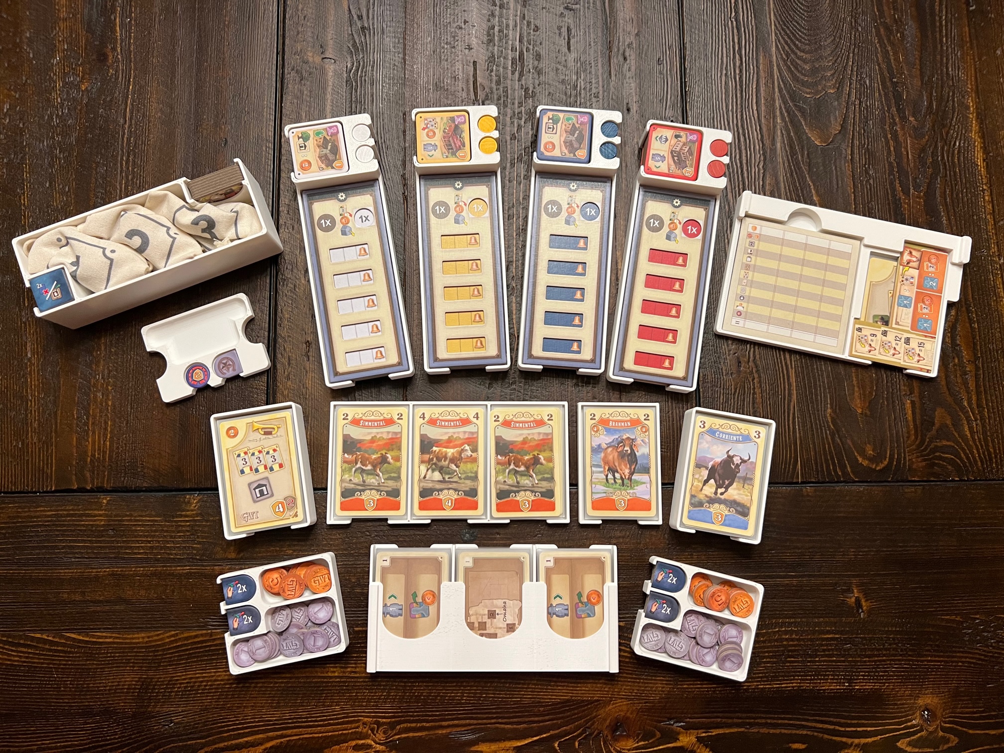 Great Western Trail 2d ed. with Rails to the North Insert / Organizer