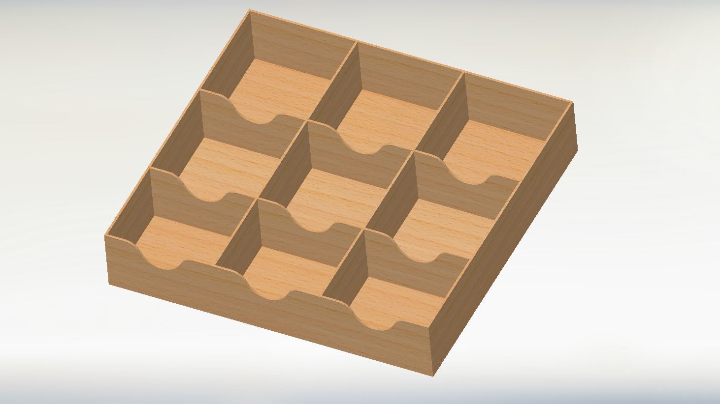 Tea Tray Organizer by slavik kopanov Download free STL model