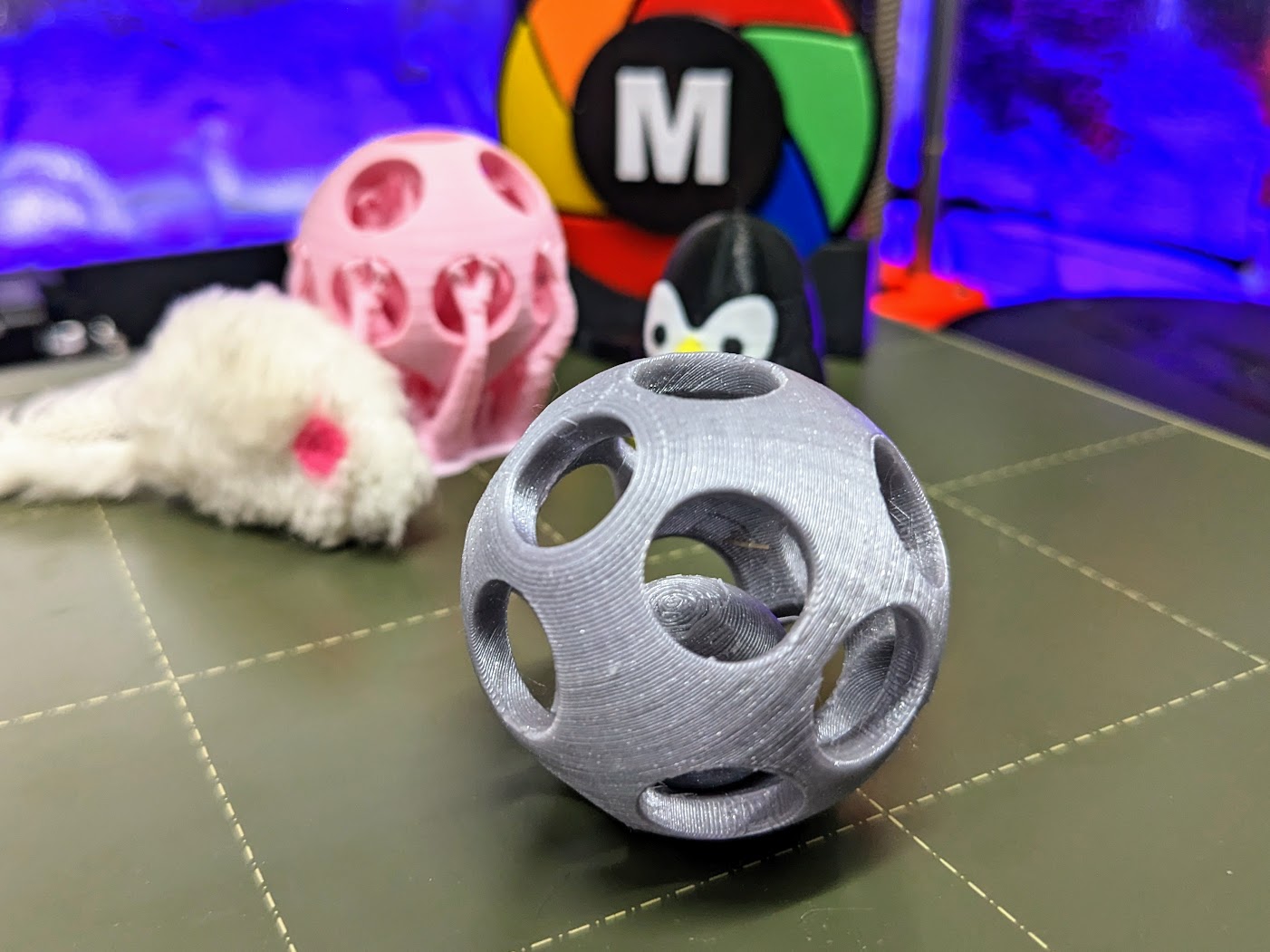 HoverBall Nested Cat Toy (Organic Support Test)