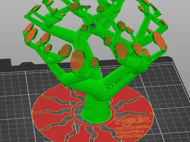 Organic Support Tree - PrusaSlicer 2.6.0 - Celebration!