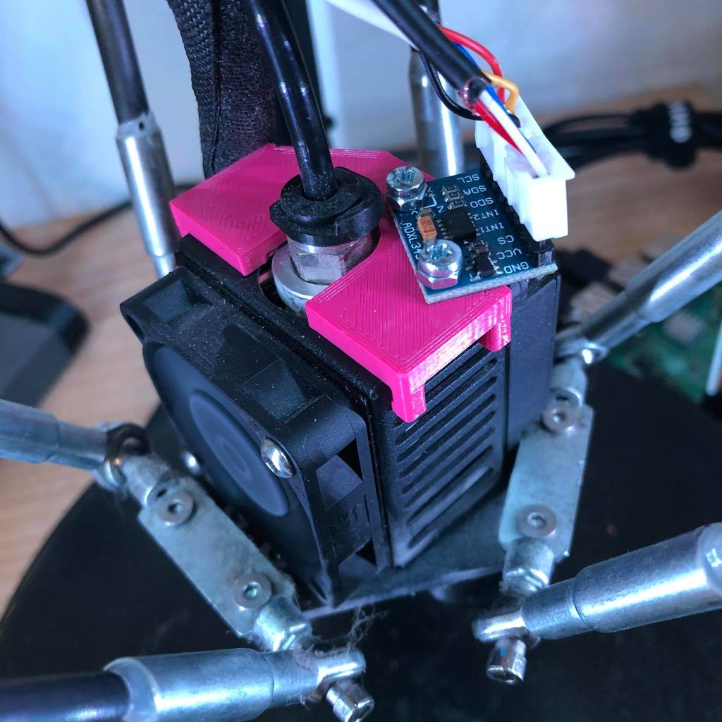 ADXL345 mount for Flsun Q5 Klipper calibration by Oleksii Zelivianskyi ...