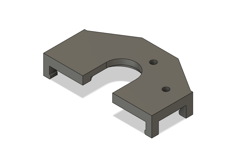 ADXL345 mount for Flsun Q5 Klipper calibration by Oleksii Zelivianskyi