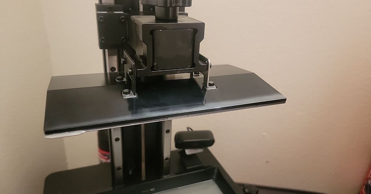 Phrozen Mighty 8K Plate Leveling Bracket By Frost Forge Foundery phrozen-mighty-8k-plate-leveling-bracket-by-frost-forge-foundery