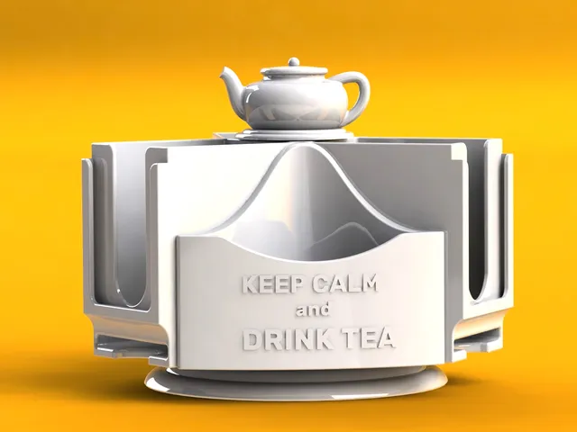 Rotatable tea bag organizer