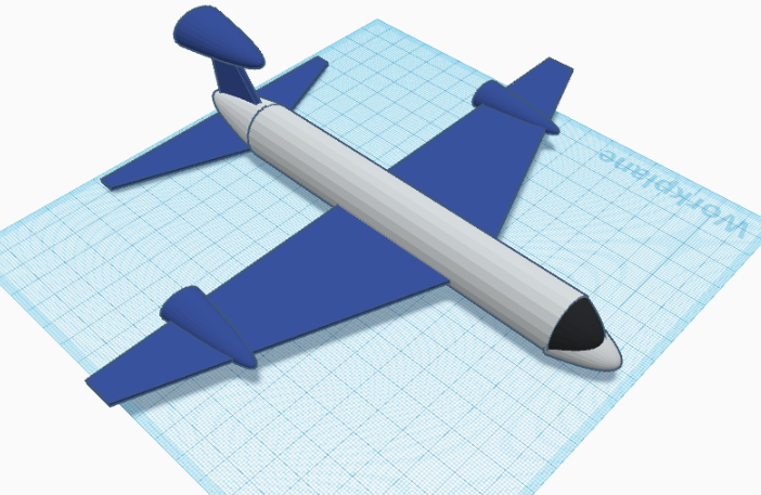 commercial airplane