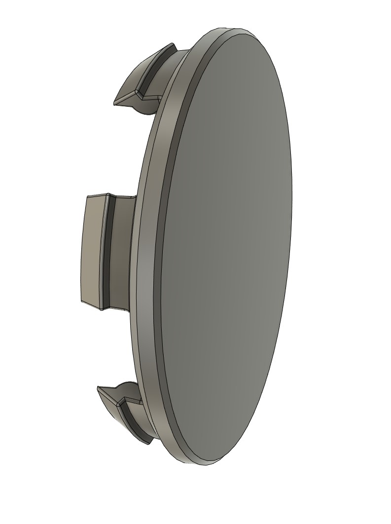 Wheel center cap by Ravenwreck Download free STL model