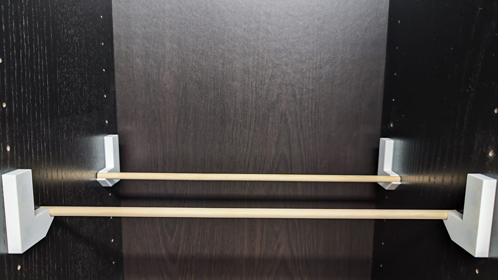 IKEA Billy Spool Holder Without drilling or screwing! by Cybercat