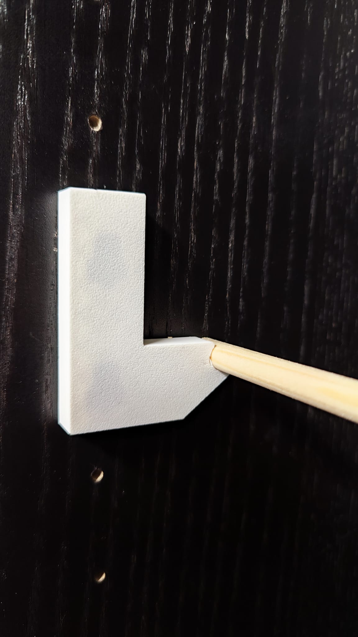 IKEA Billy Spool Holder Without drilling or screwing! by Cybercat