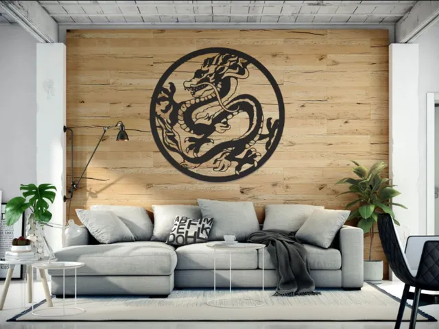 WallArt - Dragon 004