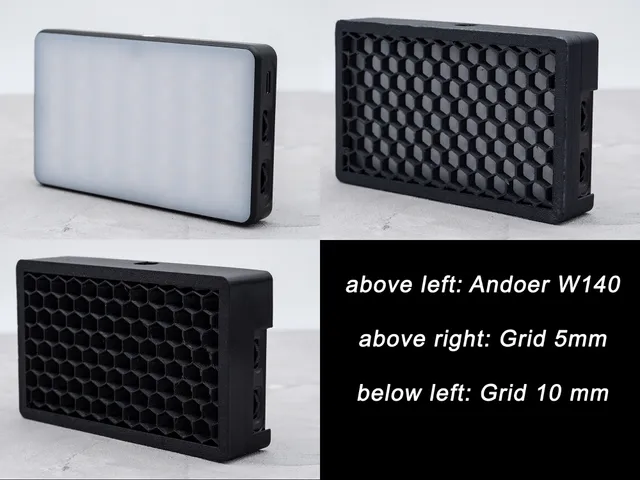 Grid for Andoer W140 RGB LED Video Light Panel