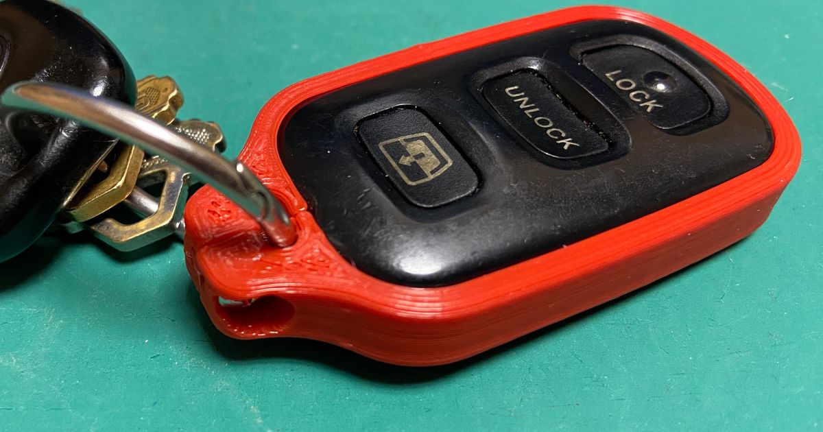 Sequoia Key Fob Repair by D Rogers Download free STL model
