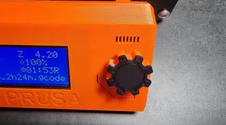Enhanced knob gear for Prusa MK3S / MK3S+