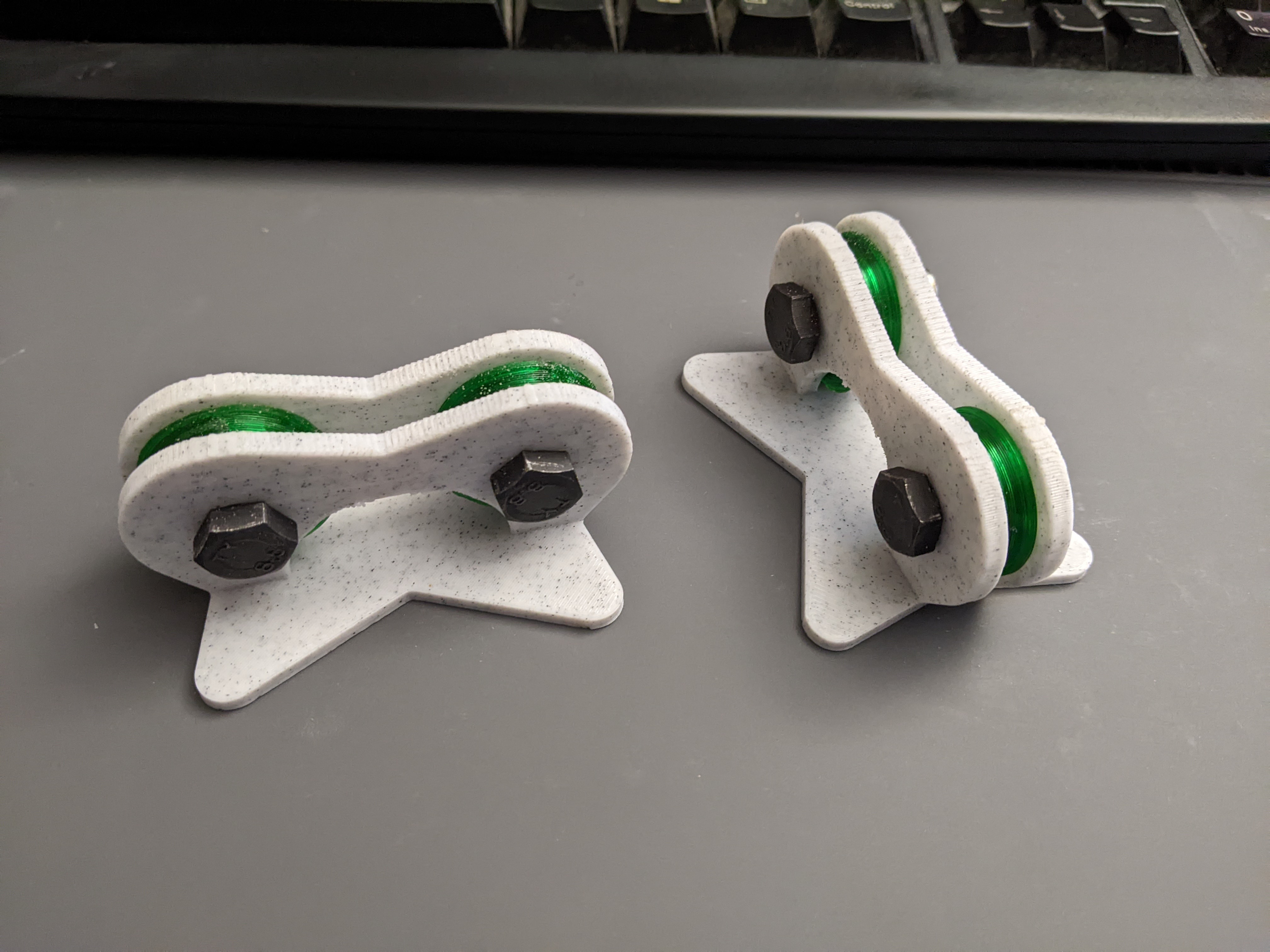 Filament roller stands