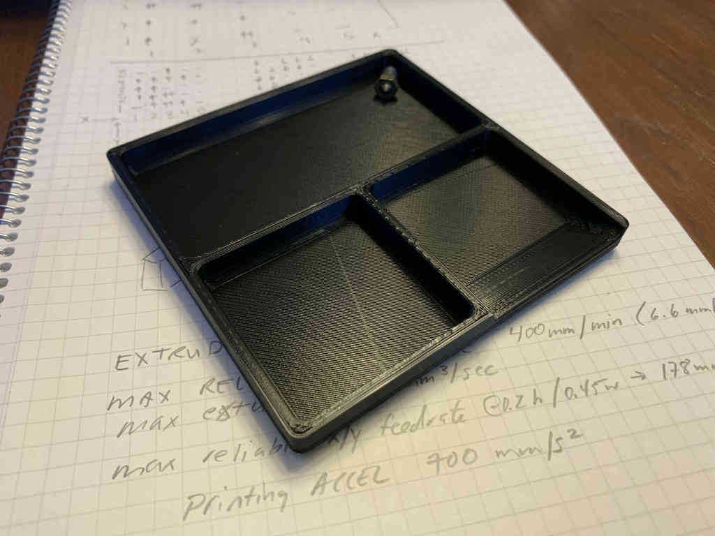 Parts Tray - 3 compartments
