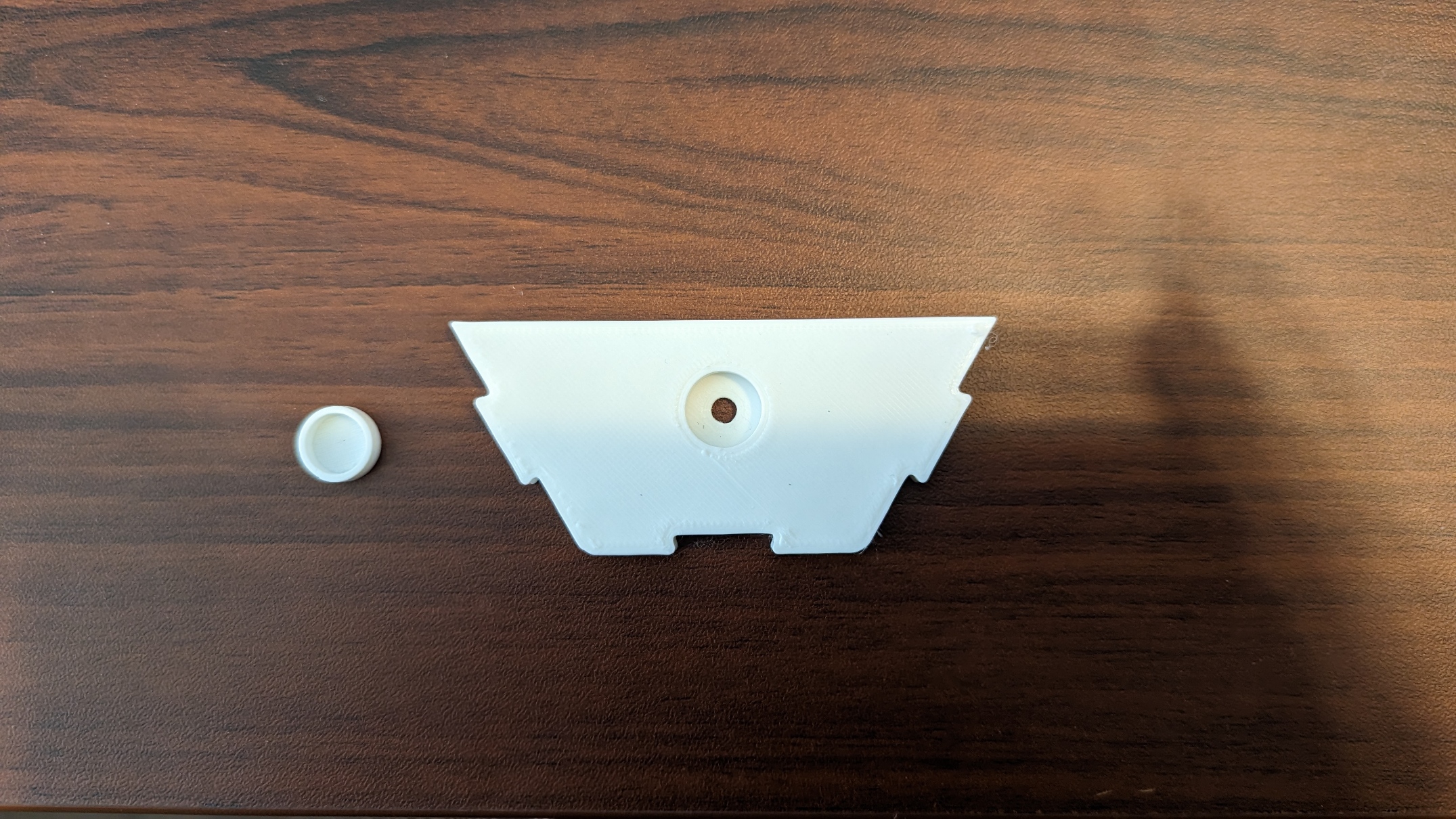 Hex Shelf Wall Hanger by muldaddy Download free STL model