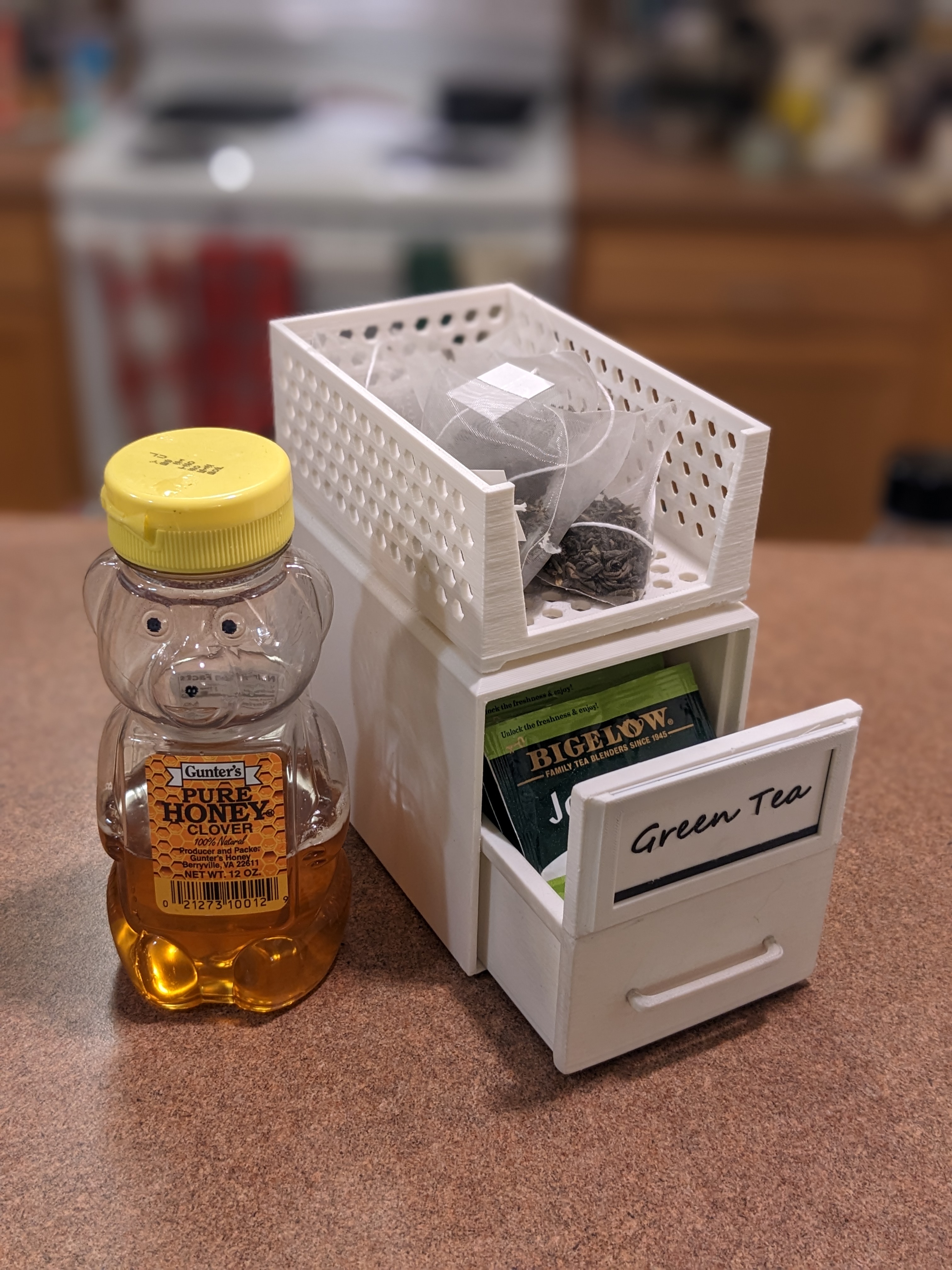 File Cabinet Tea Organizer