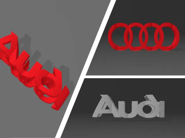 Audi Logo illusion