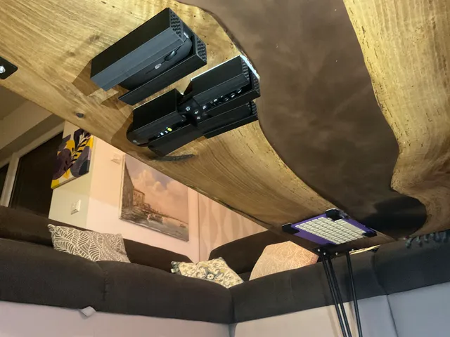 Remote control hidden holder