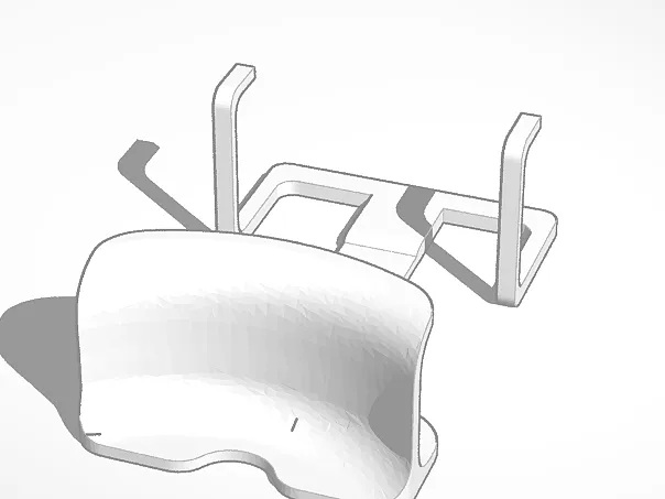Headphone and controller wall Mount