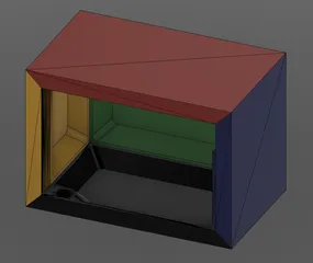 Reduced walls - safe box - 3 digit combination