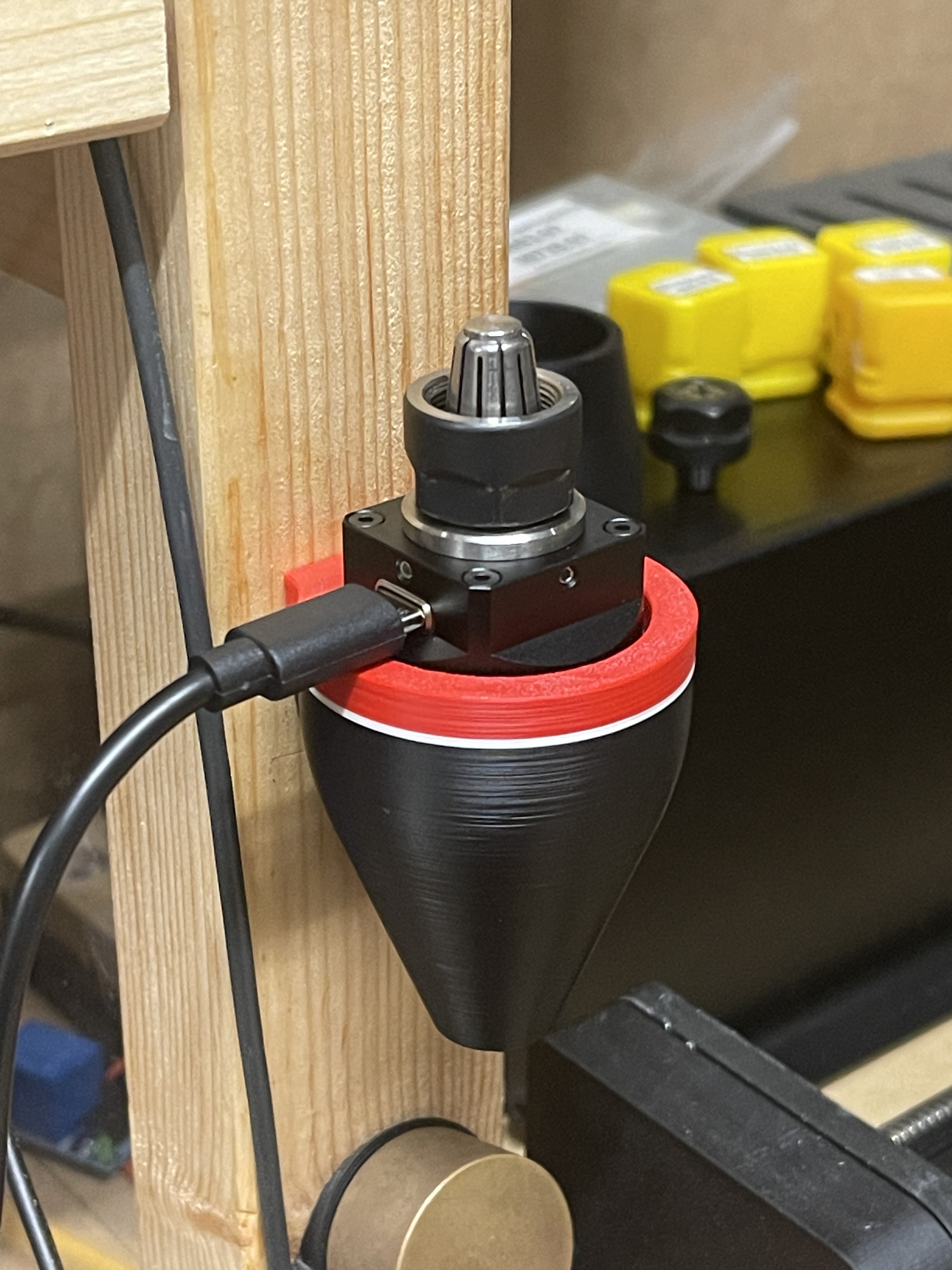 Miniatura 2 do modelo 3D CNC 3D Touch Probe Wall Mount