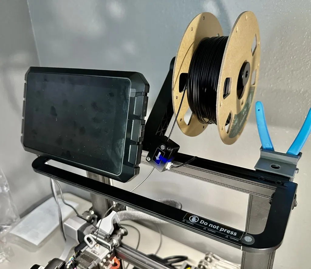 Creality Sonic Pad Mount for Ender 3 S1 / Pro by eP3d | Download