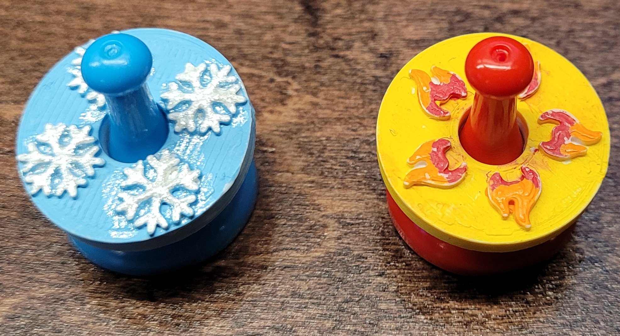Fire & Ice Sorry tokens